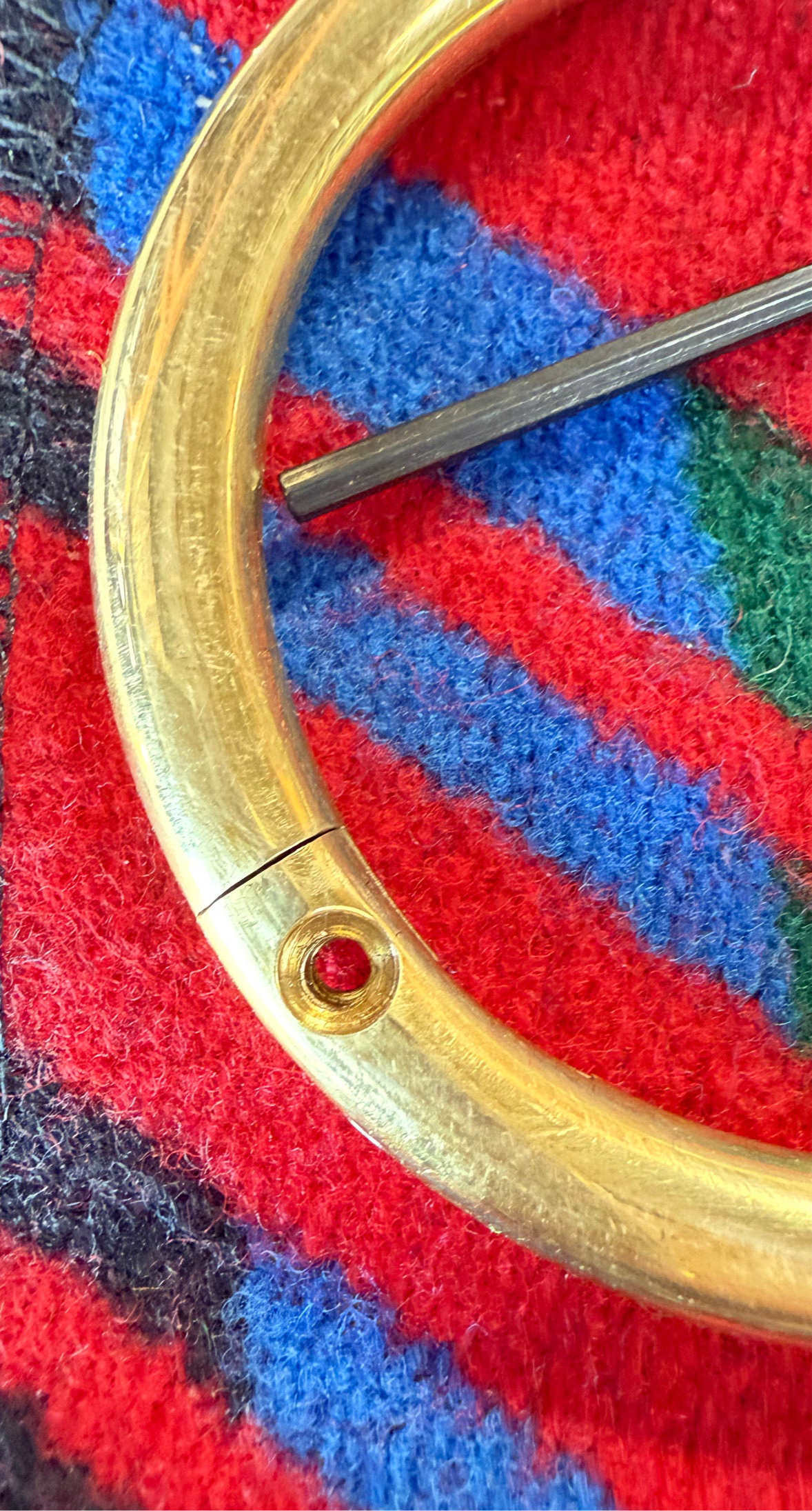 PREORDER Giddy Up Solid Brass Bracelet-Includes Shipping-Ships approx Nov 2