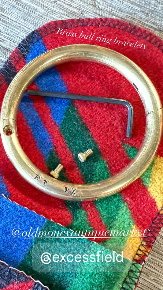 PREORDER Grit Solid Brass Bracelet-Includes Shipping-Ships Approx Nov 2